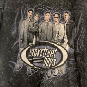 Forever 21 Oversized Backstreet Boys Tee Washed out/ Vintage look